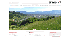 Desktop Screenshot of berneck.ch